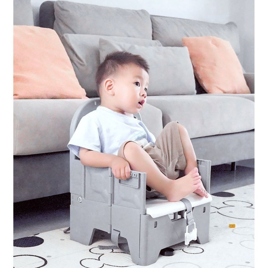 Fold&Go DuoSeat™ – Rehausseur de chaise pliable et nomade