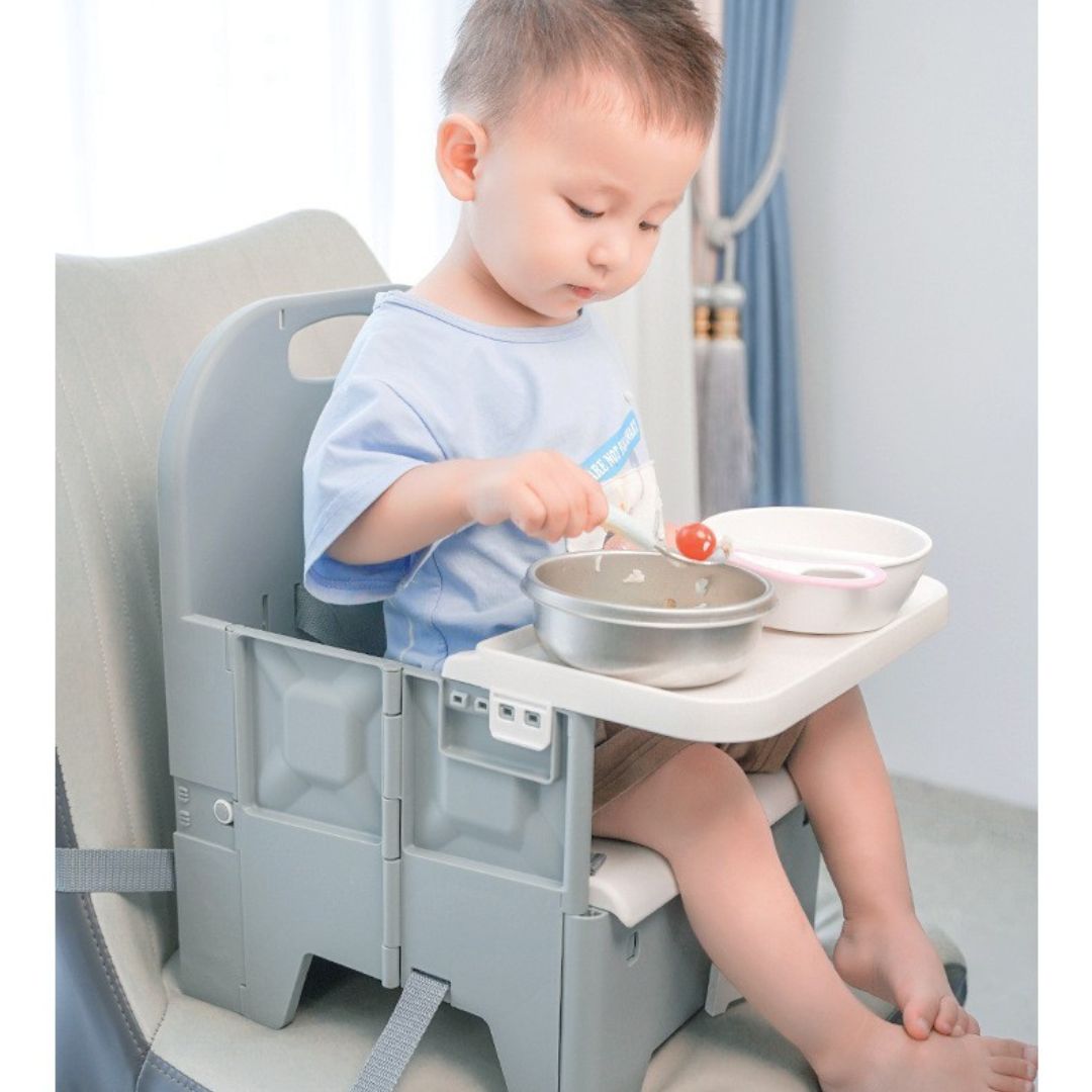 Fold&Go DuoSeat™ – Rehausseur de chaise pliable et nomade