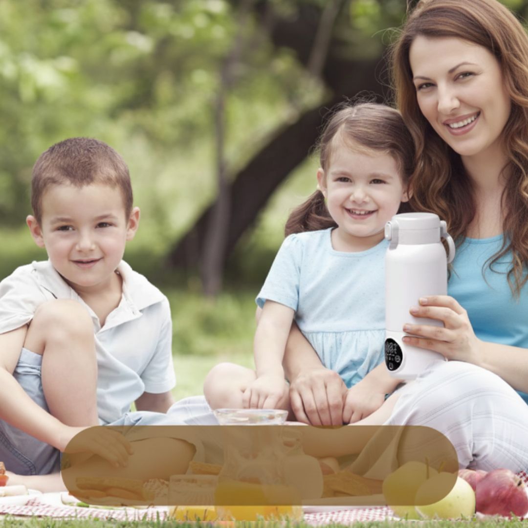 MilkGo Sense™ – Chauffe-biberon portable précis & sans fil