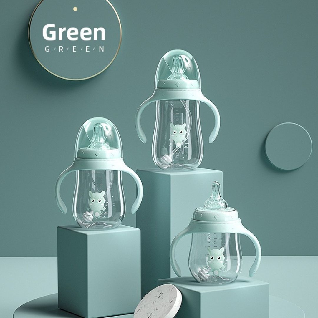 Milk&Grow EasySip™ – Biberon paille anti-fuite pour autonomie