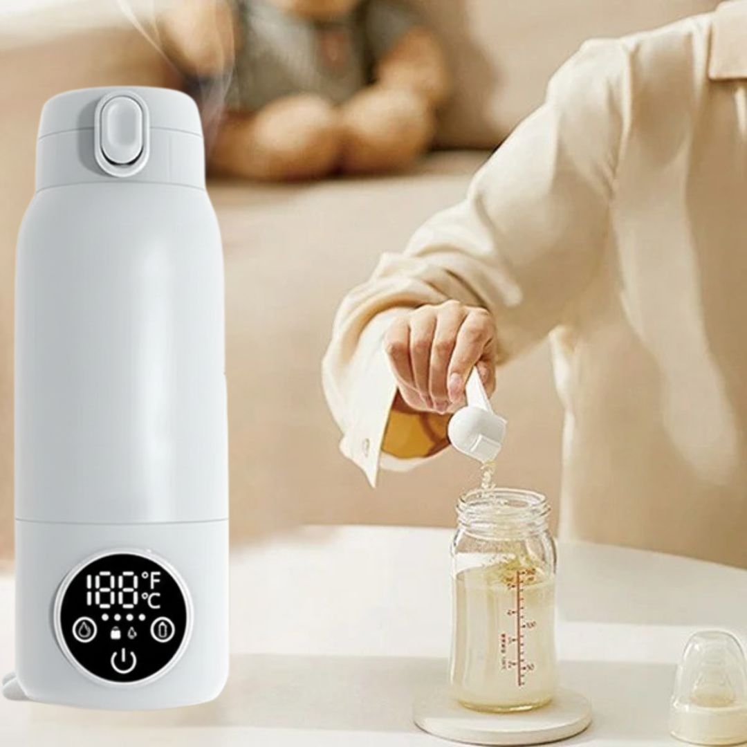 MilkGo Sense™ – Chauffe-biberon portable précis & sans fil
