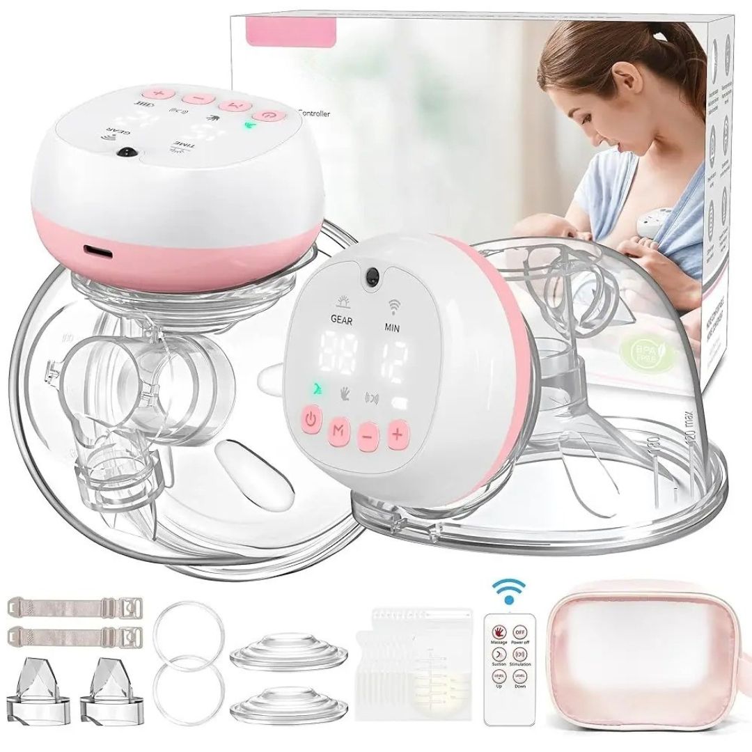 FreeFlow Mamma™ – Tire-lait électrique mains libres, discret et puissant