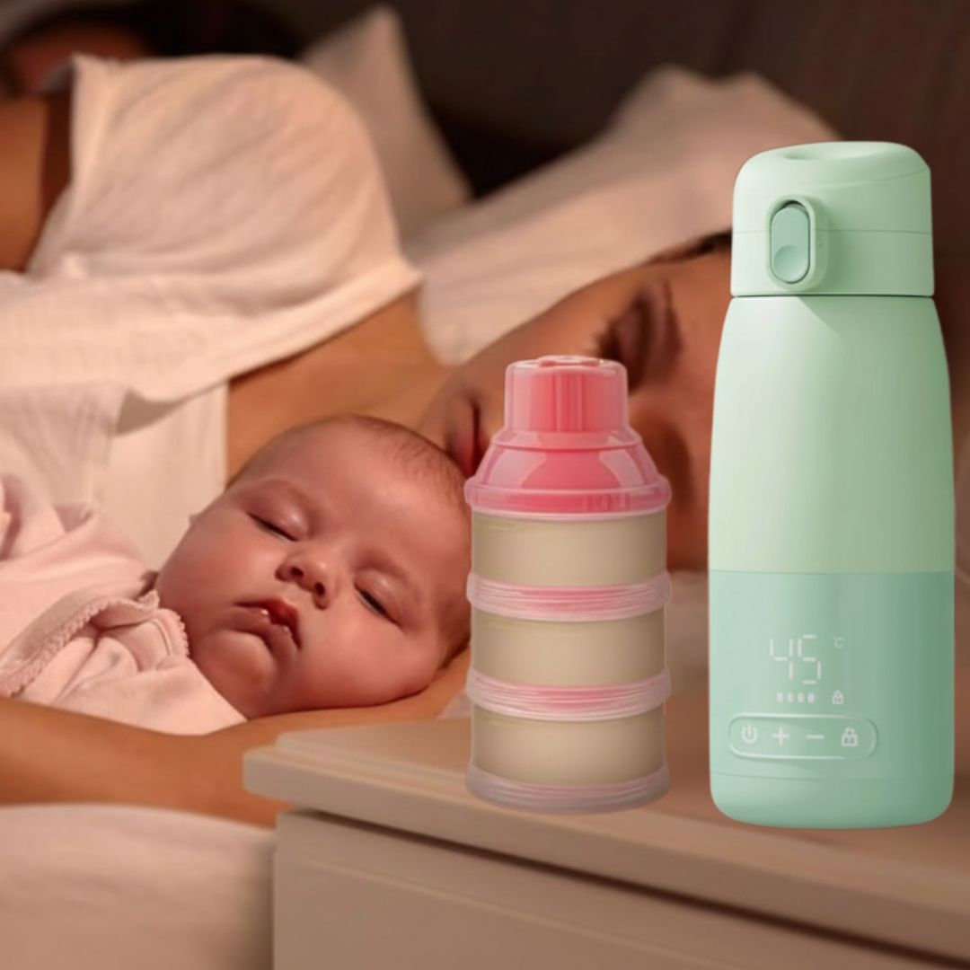 ThermoGo Warm™ – Le chauffe-biberon nomade pensé pour les parents pressés