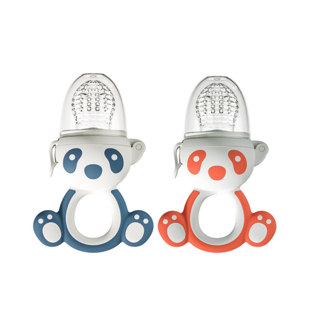 FruityMush™ – grignoteuse pour bébé en silicone, sûre et évolutive