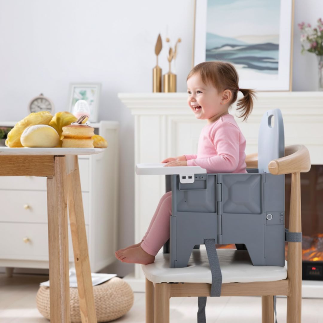 Fold&Go DuoSeat™ – Rehausseur de chaise pliable et nomade