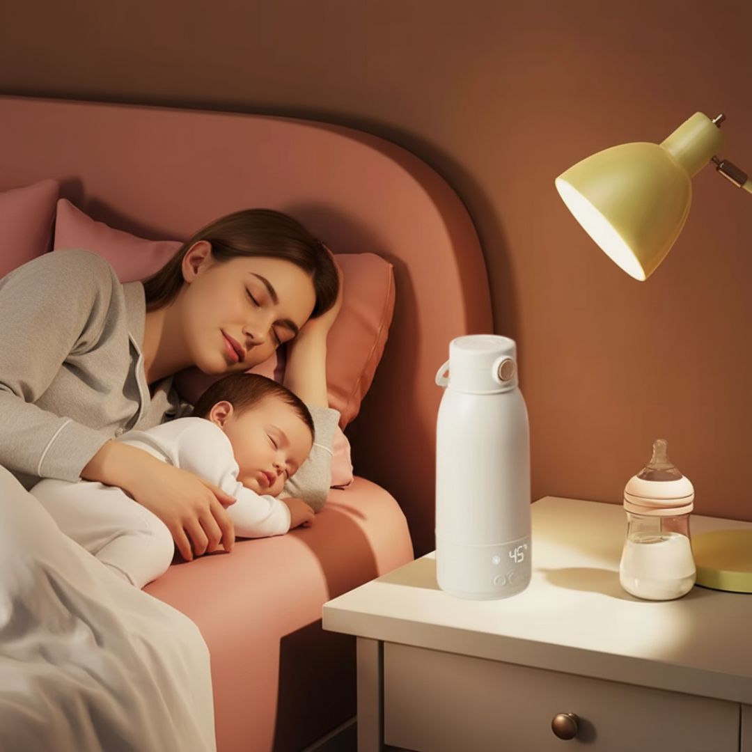 ThermoBébé Nomad™ – Le chauffe-biberon nomade qui vous suit partout