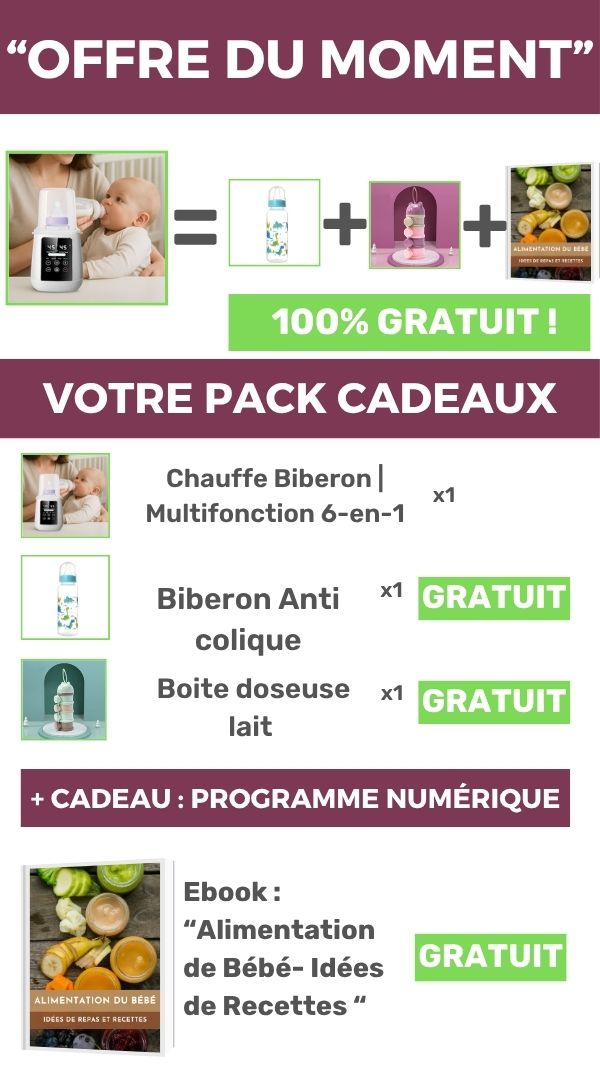 ProHeat 6-en-1™ | Le Chauffe Biberon Professionnel pour des Repas Toujours Parfaits