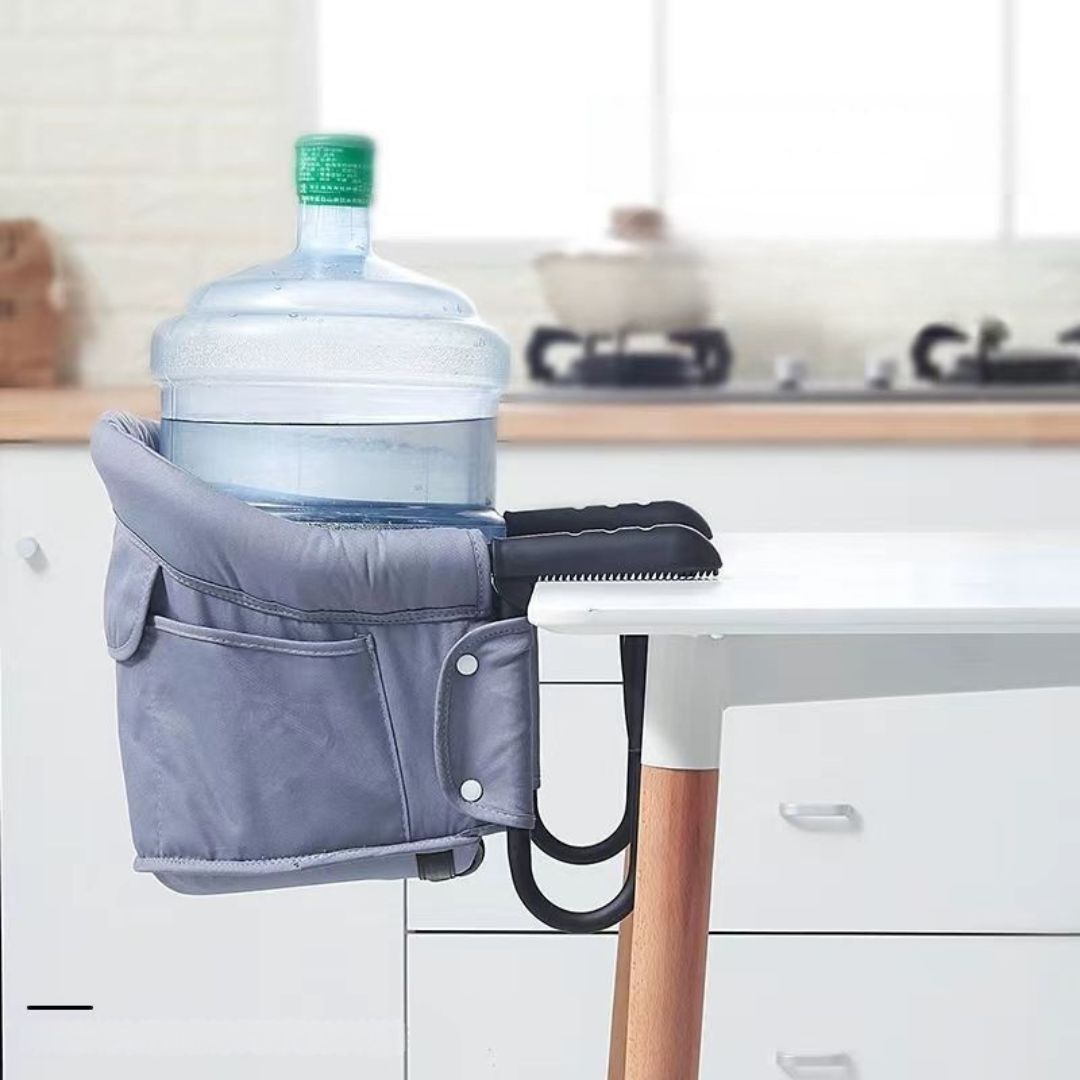 Clip’N’Dine Nomade™ – Siège pour table bébé pliable & sûr