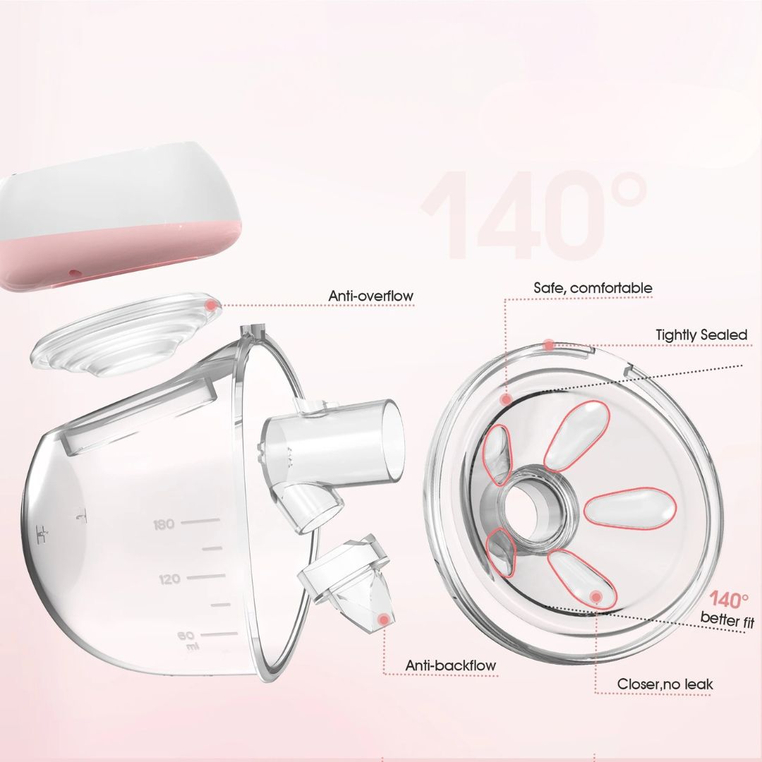 FreeFlow Mamma™ – Tire-lait électrique mains libres, discret et puissant