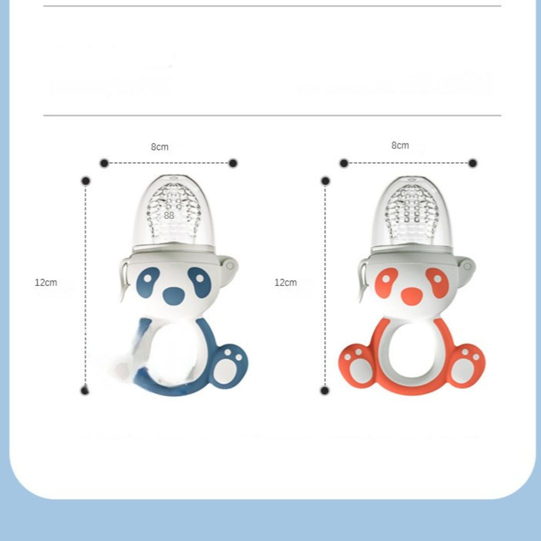 FruityMush™ – grignoteuse pour bébé en silicone, sûre et évolutive