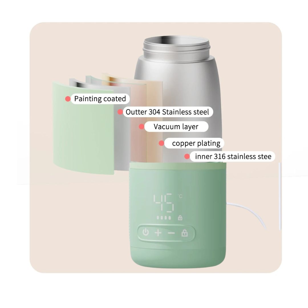 ThermoGo Warm™ – Le chauffe-biberon nomade pensé pour les parents pressés