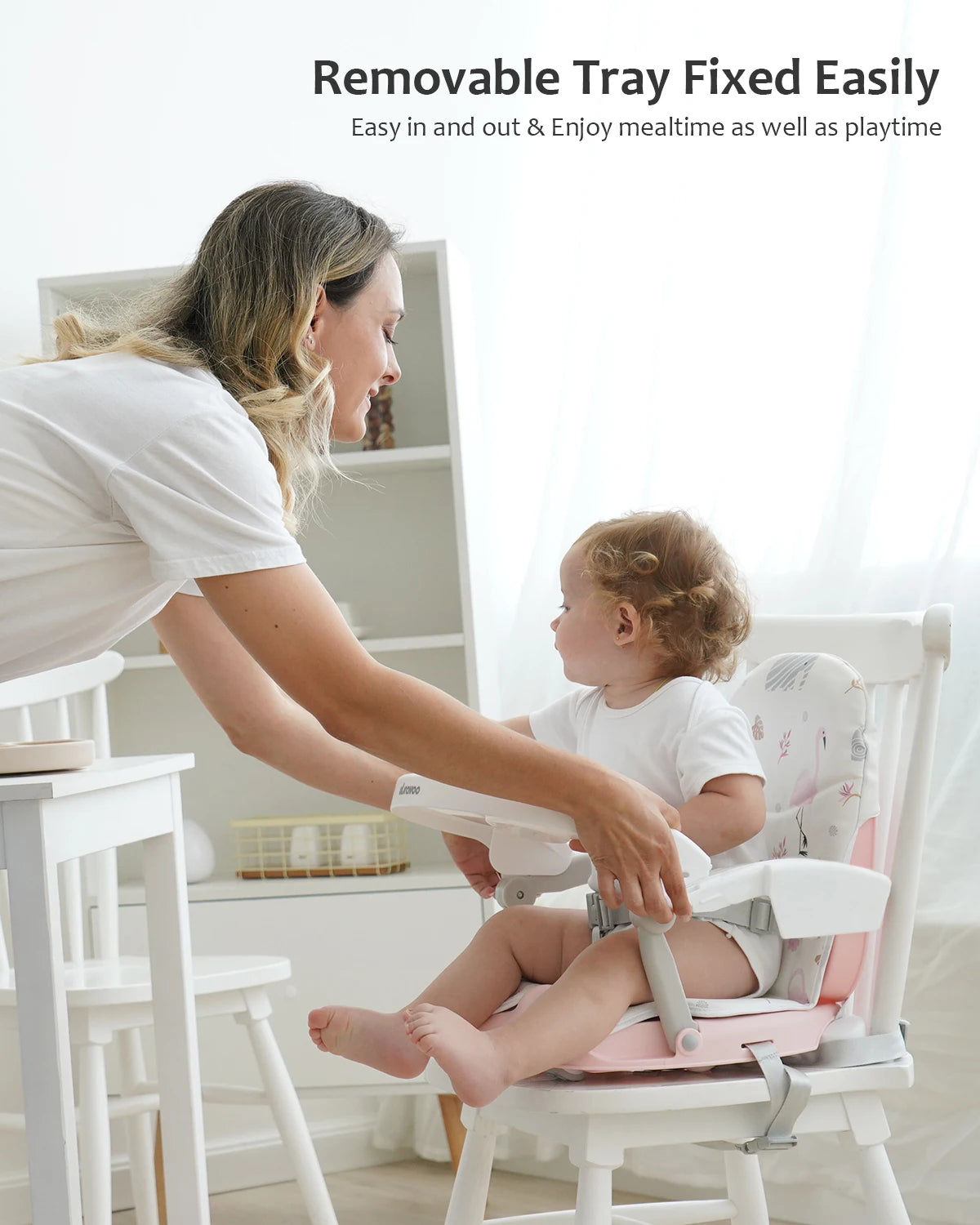 LiftUpSeat™ – Rehausseur de chaise bébé pliable et évolutif