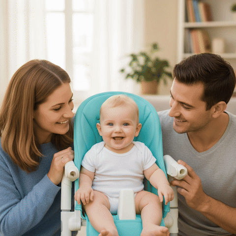 SoftNest Pad™ – Coussin chaise haute moelleux et facile à vivre