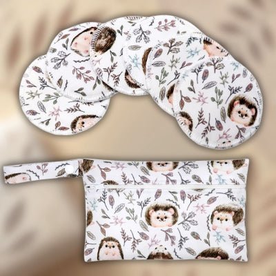 Coussinet d’allaitement HedgehogCozy - douceur et confort pour les mamans avec un design hérisson mignon et fonctionnel.