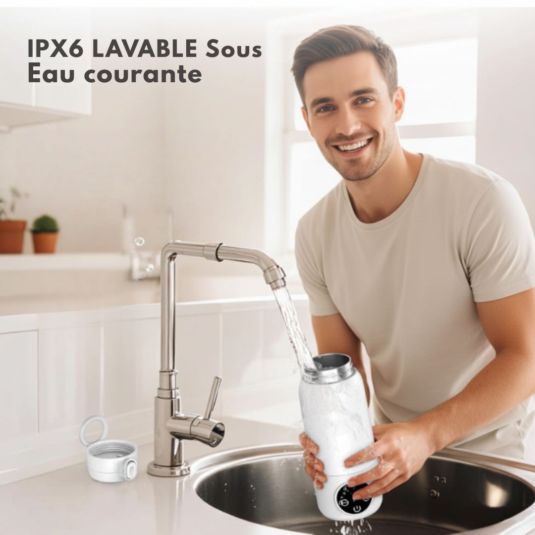 MilkGo Sense™ – Chauffe-biberon portable précis & sans fil