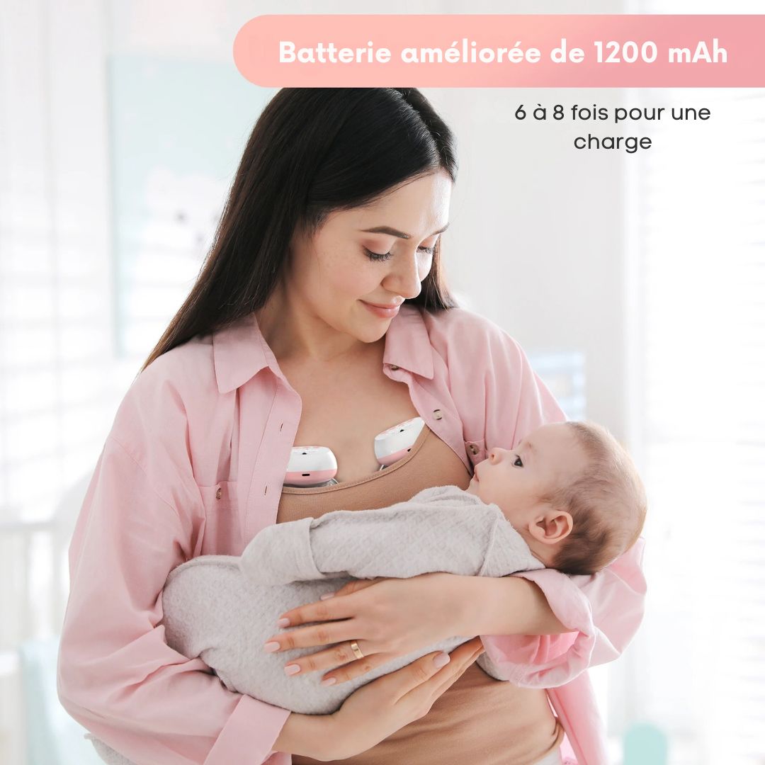 FreeFlow Mamma™ – Tire-lait électrique mains libres, discret et puissant