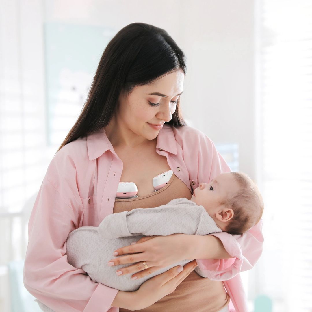 FreeFlow Mamma™ – Tire-lait électrique mains libres, discret et puissant