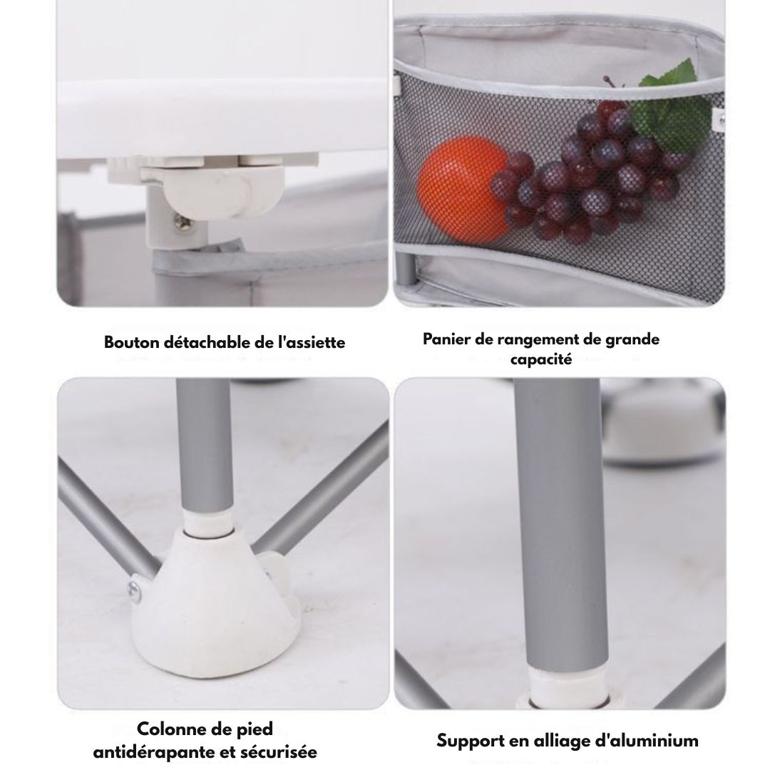 NomadeBoosti GoFold™ – Rehausseur de chaise pliable