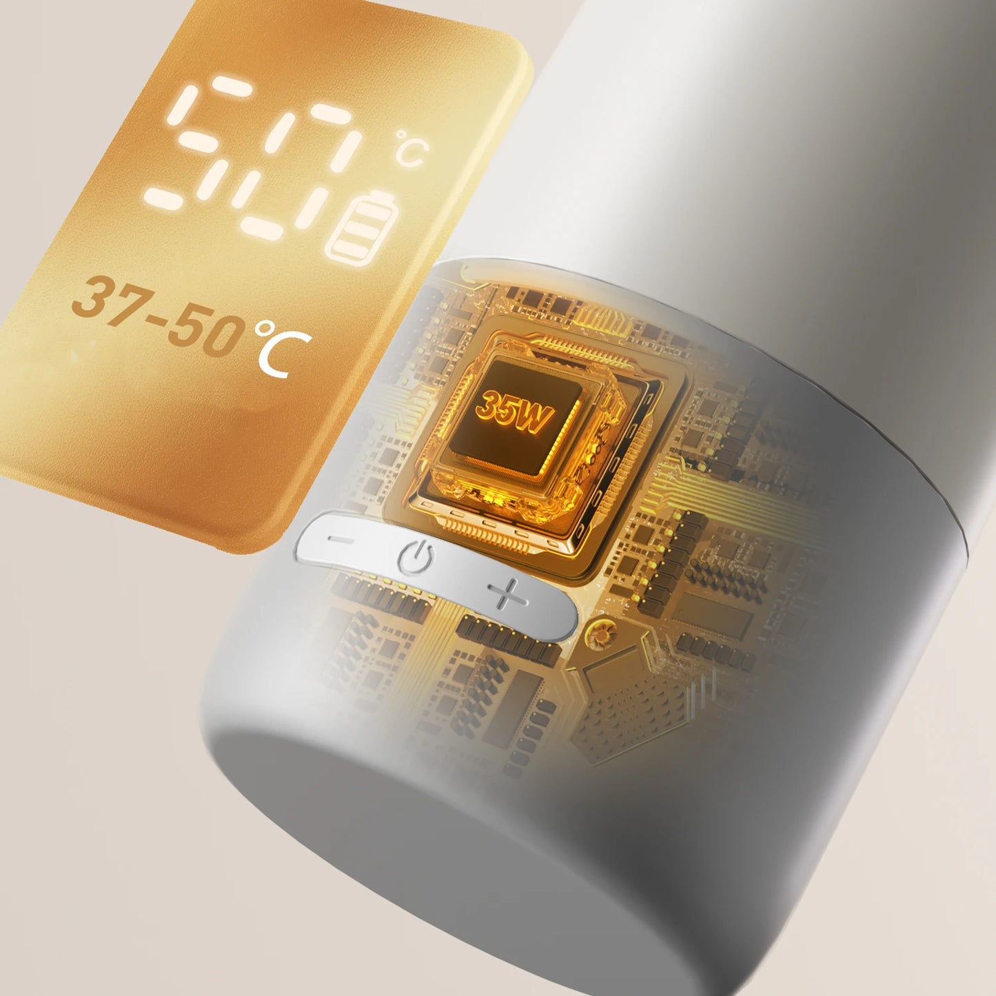 ThermiGo Pure™ – Chauffe-biberon nomade précis & sécurisé