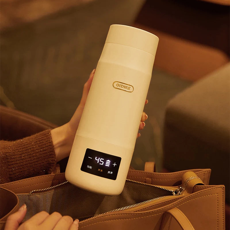 ThermoGo Baby™ – Chauffe-biberon portable précis & compact