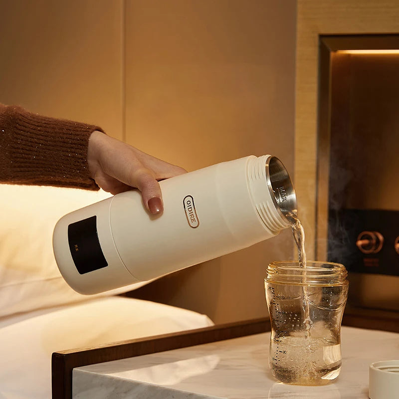 ThermoGo Baby™ – Chauffe-biberon portable précis & compact