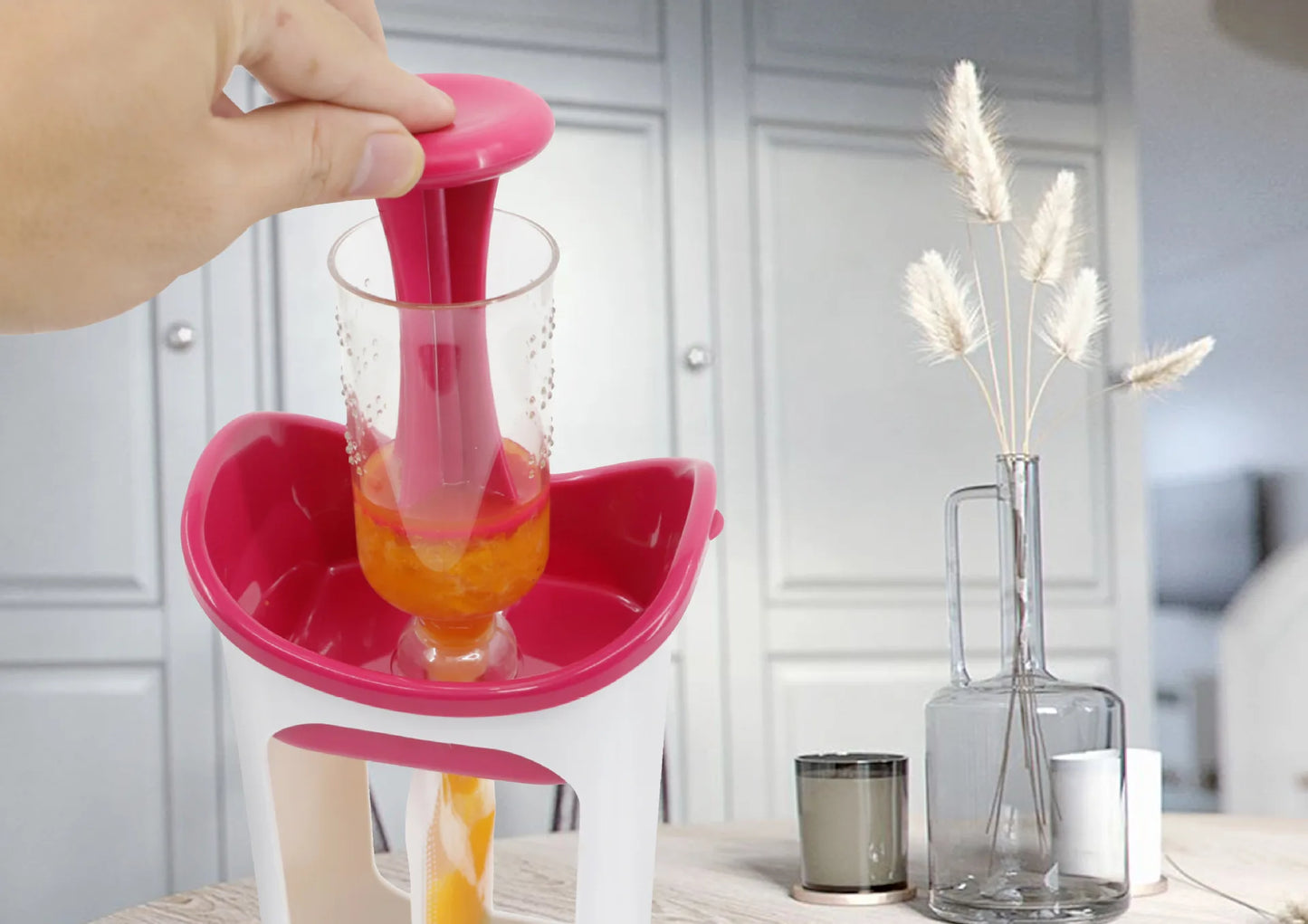 Squeeze&Go Press™ – La station propre & futée pour les purées maison