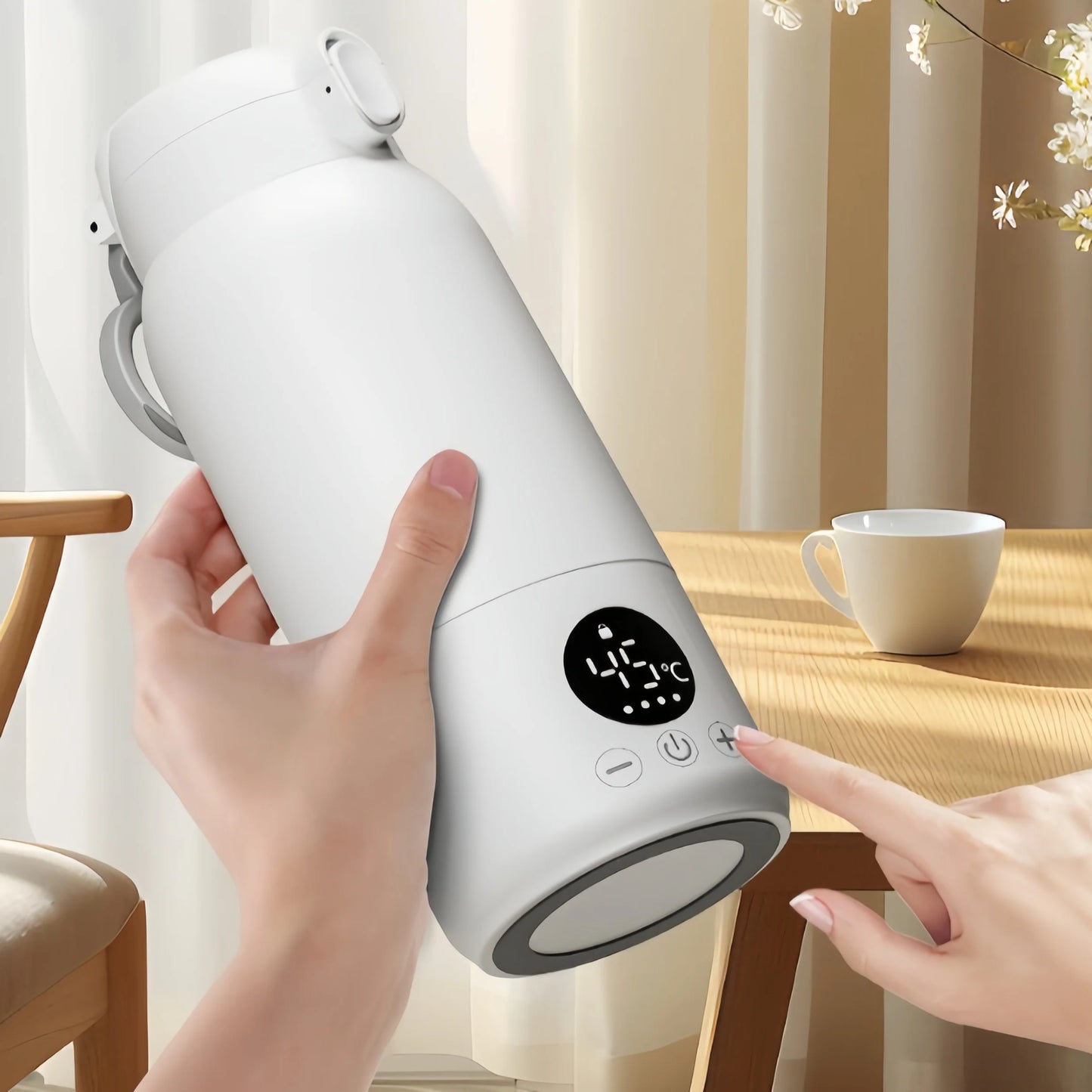 WarmyGo™ – Chauffe-biberon nomade intelligent et sans fil