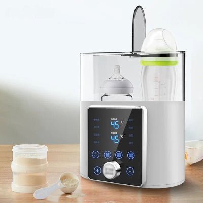 Chauffe Biberon Multifonction 8 - en - 1 BiberHeat Duo™ - Premiers Pas Sereins