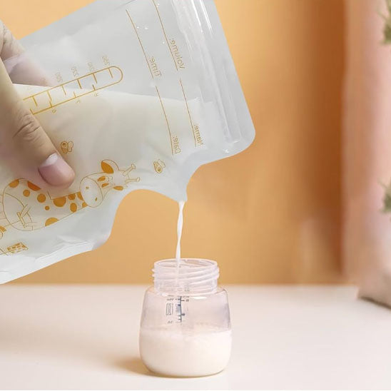 TétéeZen™ – Sachets de conservation du lait maternel pré-stérilisés et anti-fuite