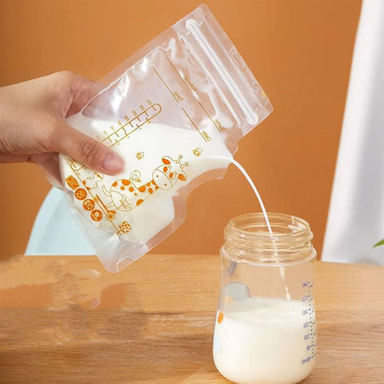 TétéeZen™ – Sachets de conservation du lait maternel pré-stérilisés et anti-fuite
