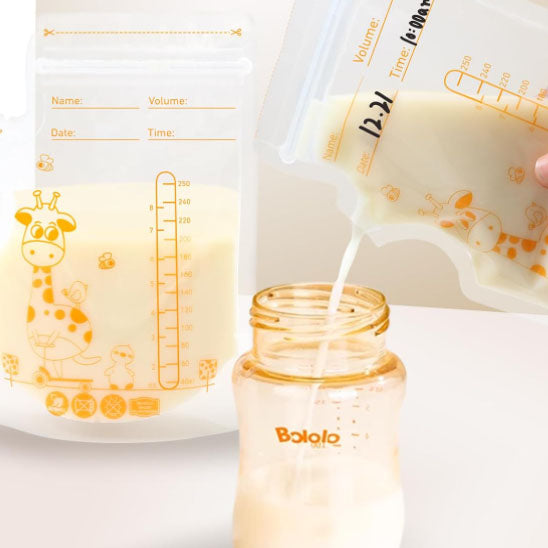 TétéeZen™ – Sachets de conservation du lait maternel pré-stérilisés et anti-fuite