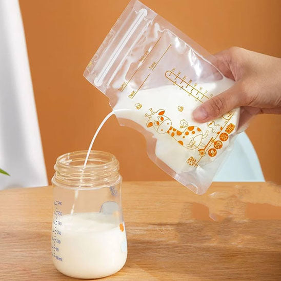 TétéeZen™ – Sachets de conservation du lait maternel pré-stérilisés et anti-fuite