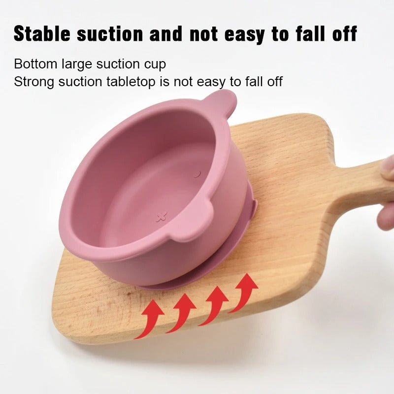 BabyMealKit™ – Coffret repas bébé silicone complet et évolutif