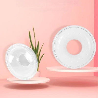 Recueil lait avec design aéré permettant une meilleure circulation de l’air pour favoriser la guérison des mamelons et limiter l’humidité.