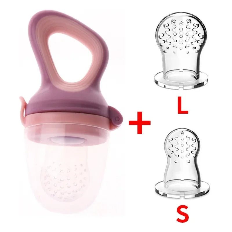 FruitiSafe™ Trio – Tétine pour fruit évolutive et hygiénique