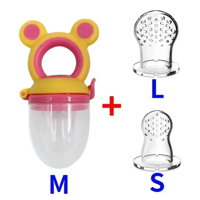 Grignoteuse FruitySafe™ – Sucette à fruits sécurisée et ludique