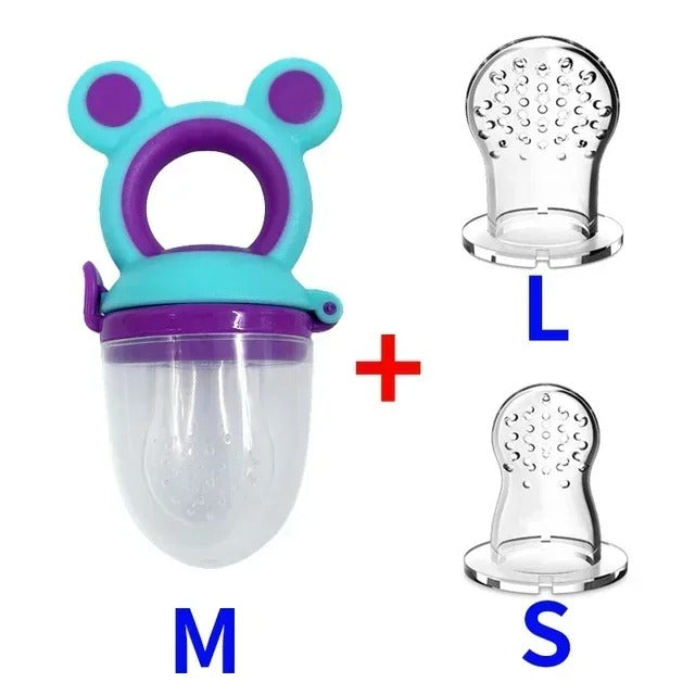 Grignoteuse FruitySafe™ – Sucette à fruits sécurisée et ludique