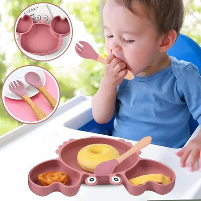 SET DE TABLE BEBE | CRABFEAST 9™ - détail matière et finitions