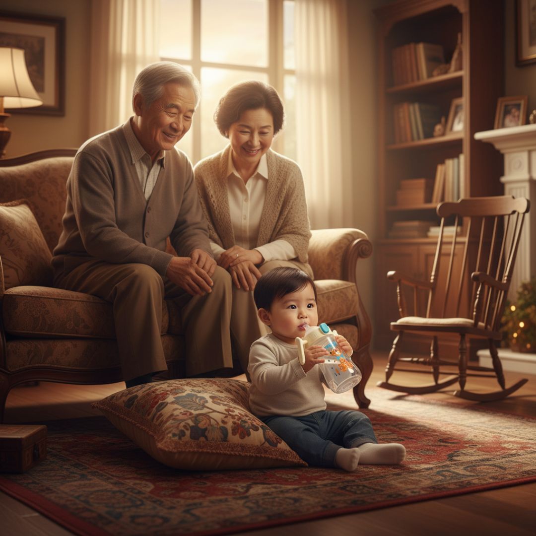 CalmiFlow™ – Biberon anti-colique avec poignées et tétine souple