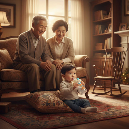 CalmiFlow™ – Biberon anti-colique avec poignées et tétine souple