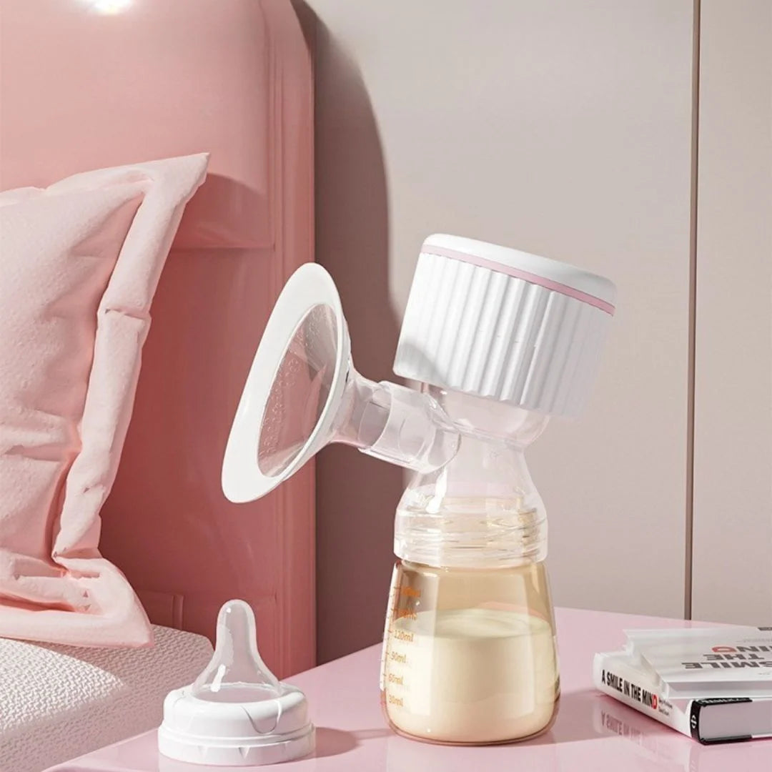 AirEase Flow™ – Tire-lait électrique sans fil, compact et doux - détail matière et finitions | Premiers Pas Sereins