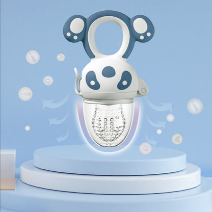 FruityMush™ – grignoteuse pour bébé en silicone, sûre et évolutive