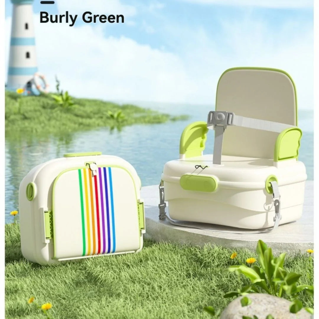 Réhausseur Chaise Bébé | TravelSeat™ - mise en situation d'usage