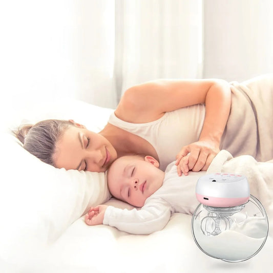 FreeFlow Mamma™ – Tire-lait électrique mains libres, disc… - vue principale — allaitement et repas bébé serein