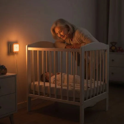 LumaNid™ Veilleuse Murale Bébé – Lumière douce & automatique - détail matière et finitions | Premiers Pas Sereins