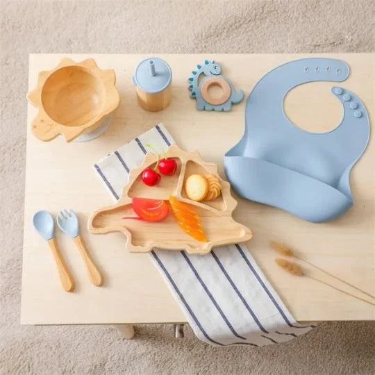 COFFRET REPAS BEBE | DINOBAMBOU JOYSET™ - vue 13 — détail produit