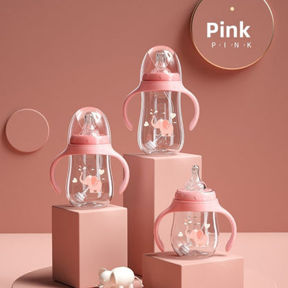 Milk&Grow EasySip™ – Biberon paille anti-fuite pour autonomie