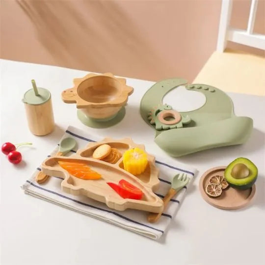 COFFRET REPAS BEBE | DINOBAMBOU JOYSET™ - vue 14 — détail produit