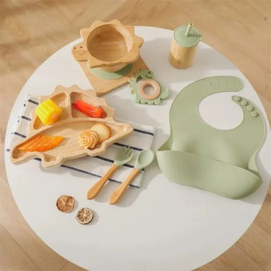 COFFRET REPAS BEBE | DINOBAMBOU JOYSET™ - vue 15 — détail produit