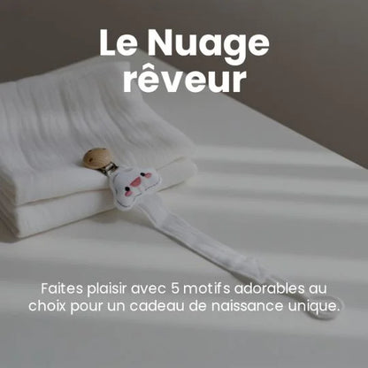 Attache tetine - mise en situation | Premiers Pas Sereins